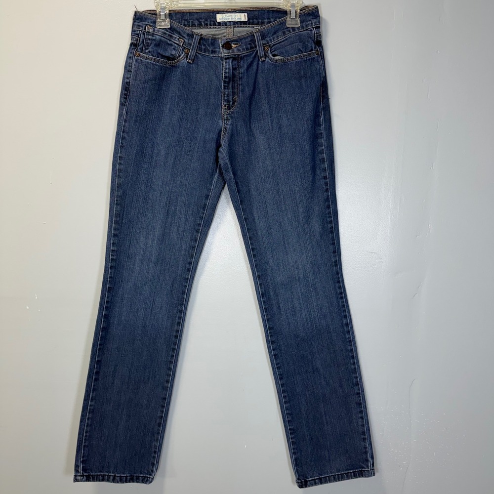 Levis 544 Ultimate Lift Slim Straight Jeans Womens 8‎ Medium Wash Denim Blue